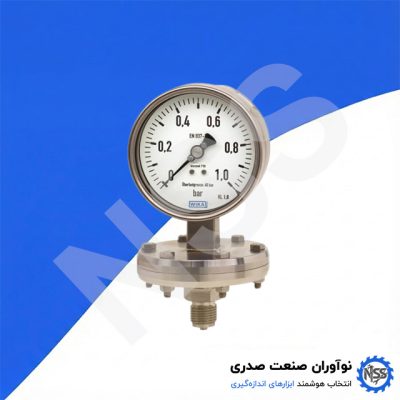 گیج فشار دیافراگمی ویکا WIKA 432.36 / 432.56 – Diaphragm Pressure Gauge (سری Process Industry)